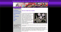 Desktop Screenshot of bearpawartgallery.com